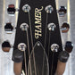 Hamer Archtop Flame Dark Cherry Wilkinson Tremolo Guitar SATFW-DCB Demo #0760