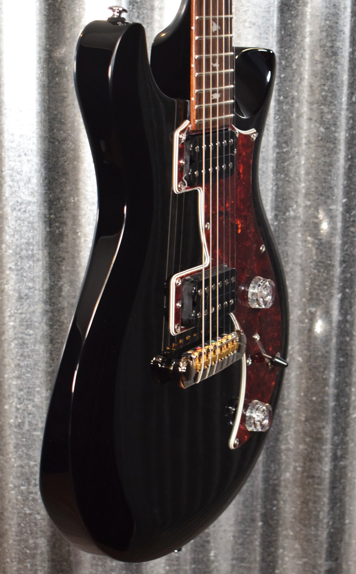 PRS Paul Reed Smith SE Mira Black Guitar & Bag Blem #7019