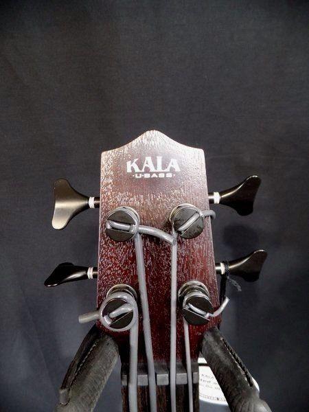 Kala RUMBLER U-Bass UBASS-RMBL-FS Fretted Acoustic Ukulele Bass Guitar