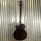 Aria Pro FEB-F2/FL 4 String Acoustic Electric Fretless Bass Black Stain & Bag #9506