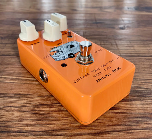 Animals Pedals Vintage Van Overdrive Guitar Effect Pedal