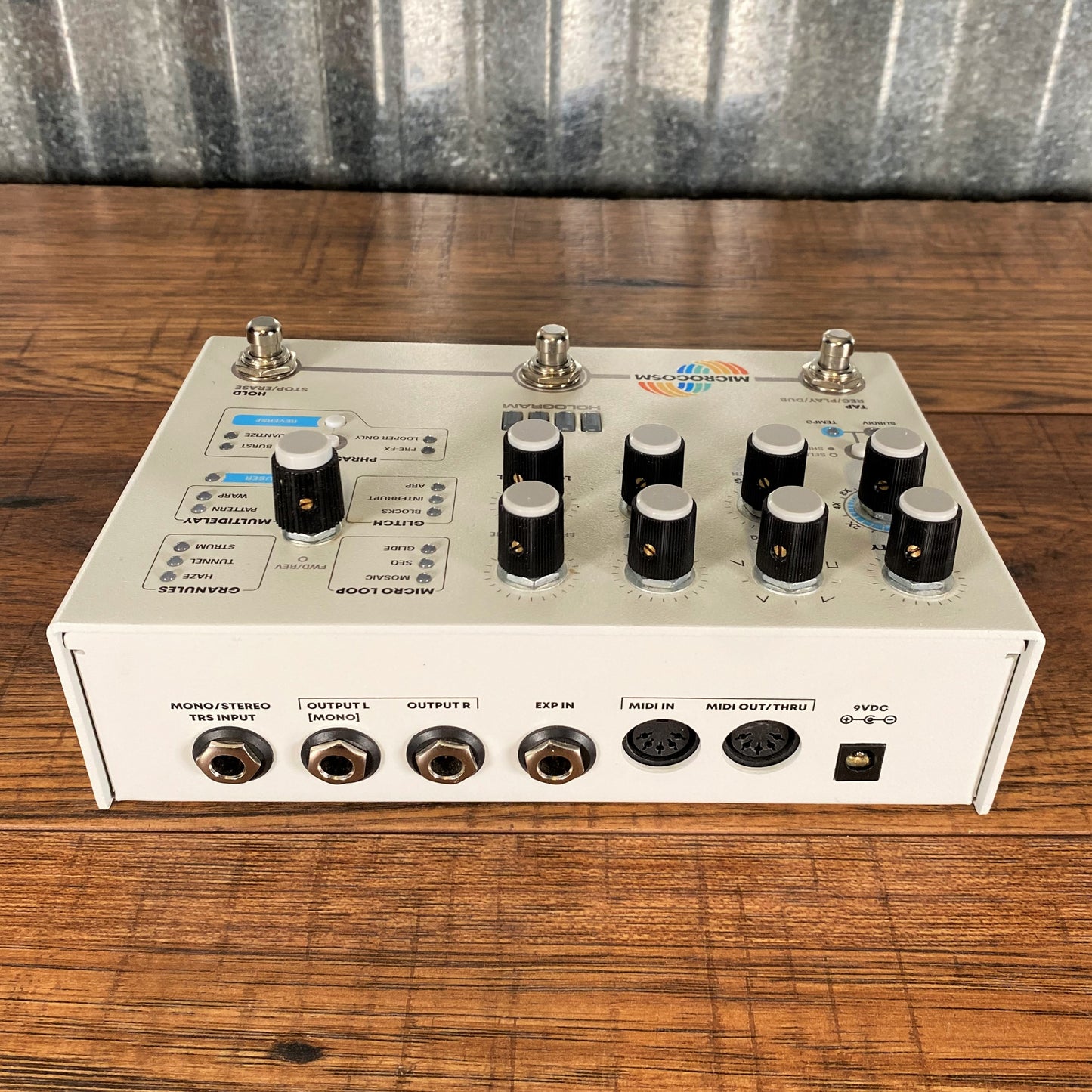 Hologram Electronics Microcosm Granular Looper Sample Delay Multi Effect Guitar Pedal Used