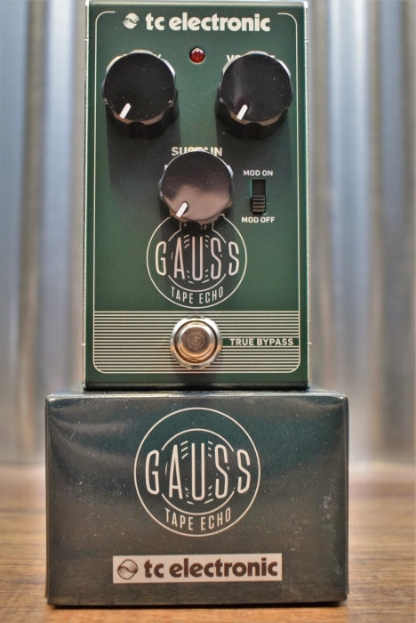 TC Electronic Gauss Tape Echo Delay Guitar Effect Pedal – Specialty Traders