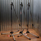 Stageline MS205 Tripod Microphone Boom Stand Chrome Set of 3