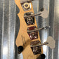 G&L USA Fullerton Deluxe Fallout 4 String Short Scale Bass Tangerine Metallic & Bag #9349