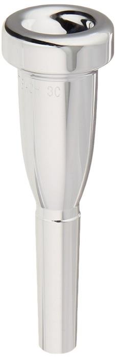 Bach Brass K3513C Mega Tone Silver Plated Trumpet Mouthpiece 3C