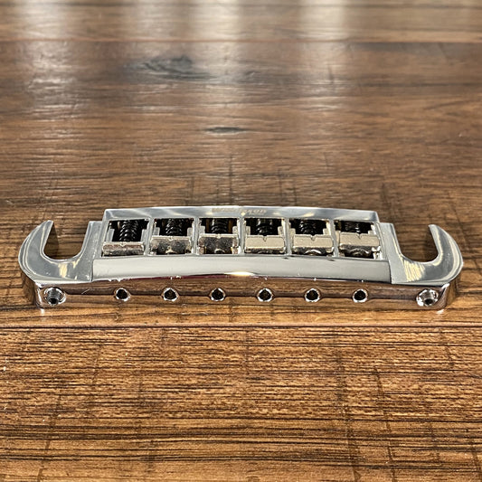 Wilkinson WOGT3 Adjustable Wrap Around Tailpiece Bridge For LP SG PRS Guitar Used