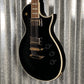 ESP LTD EC-256 EC Series Gloss Black Gold Hardware Guitar LEC256BLK #0651 Used