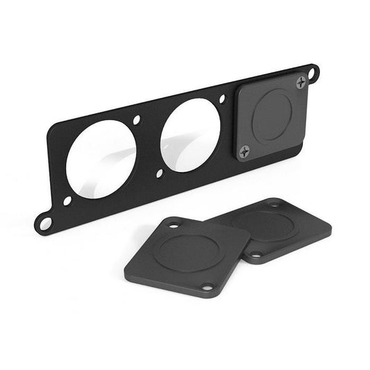 Temple Audio Design MOD-MIPP Mini Module Punch Plate for Effect Pedalboard