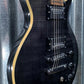 Hamer Archtop Flame Trans Black Double Cut Electric Guitar SATF-TBK #1118