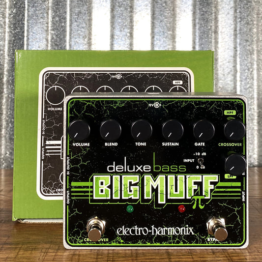 Electro-Harmonix EHX Deluxe Bass Big Muff Pi Bass Distortion Fuzz Pedal