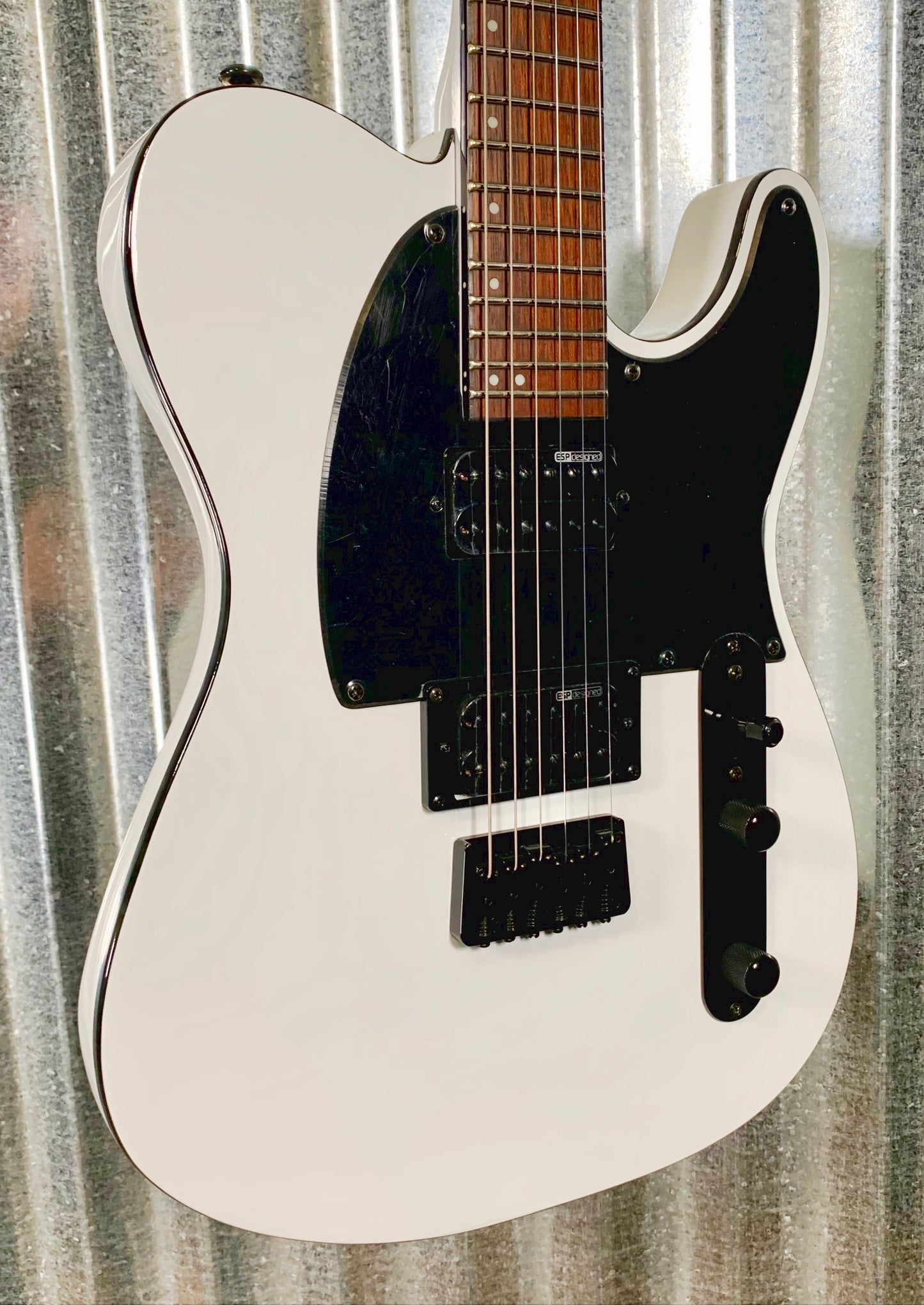 ESP LTD TE-200 Rosewood Snow White T Style Electric Guitar TE200RSW