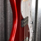 G&L Guitars Tribute Fallout Bass Short Scale 4 String Candy Apple Red #2037 Demo