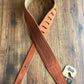 Levy's MS26SQ-CPR 2.5" Adjustable Suede Leather Guitar & Bass Strap Copper