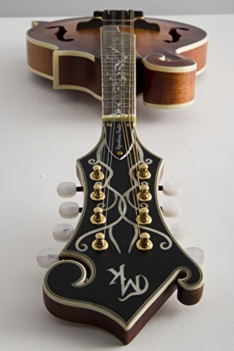 Michael Kelly MKLDFAVS Legacy Dragonfly Flame F Style Mandolin Blemish #0274