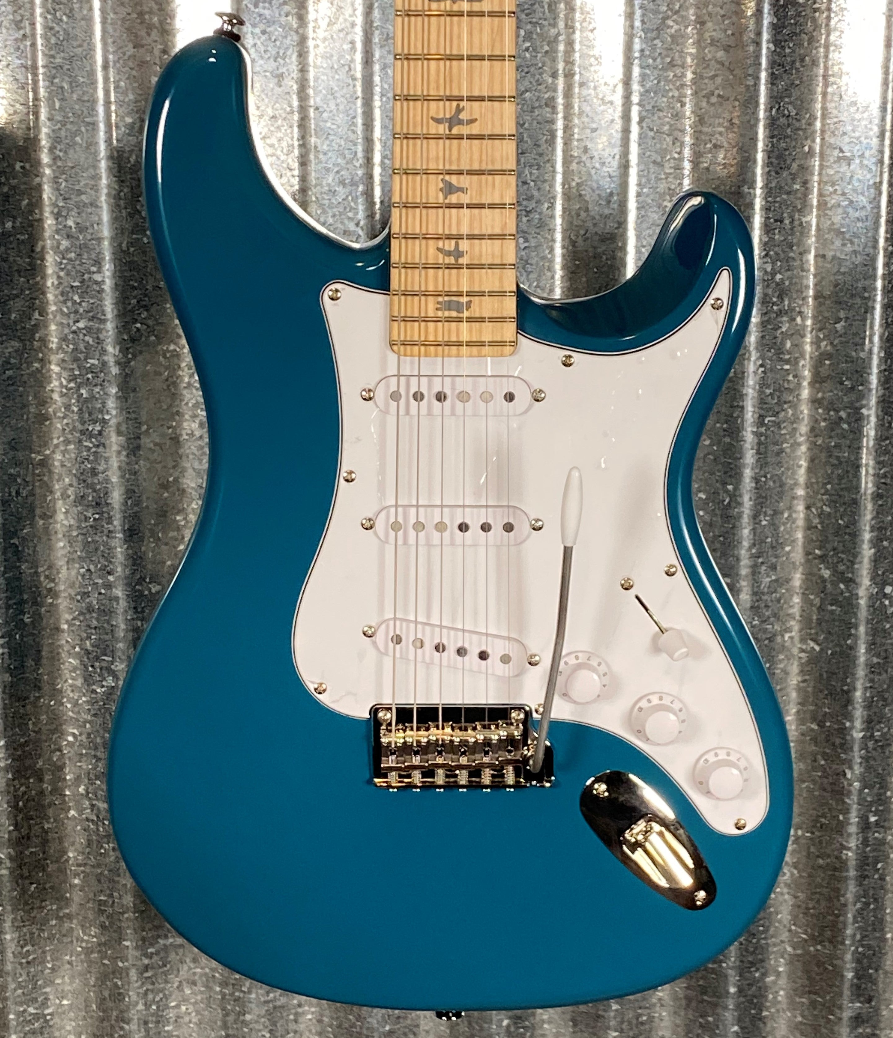 PRS Paul Reed Smith SE Silver Sky John Mayer Nylon Blue Maple Guitar  –  Specialty Traders
