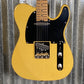 Musi Virgo Classic Telecaster Empire Yellow Guitar #0333 Used