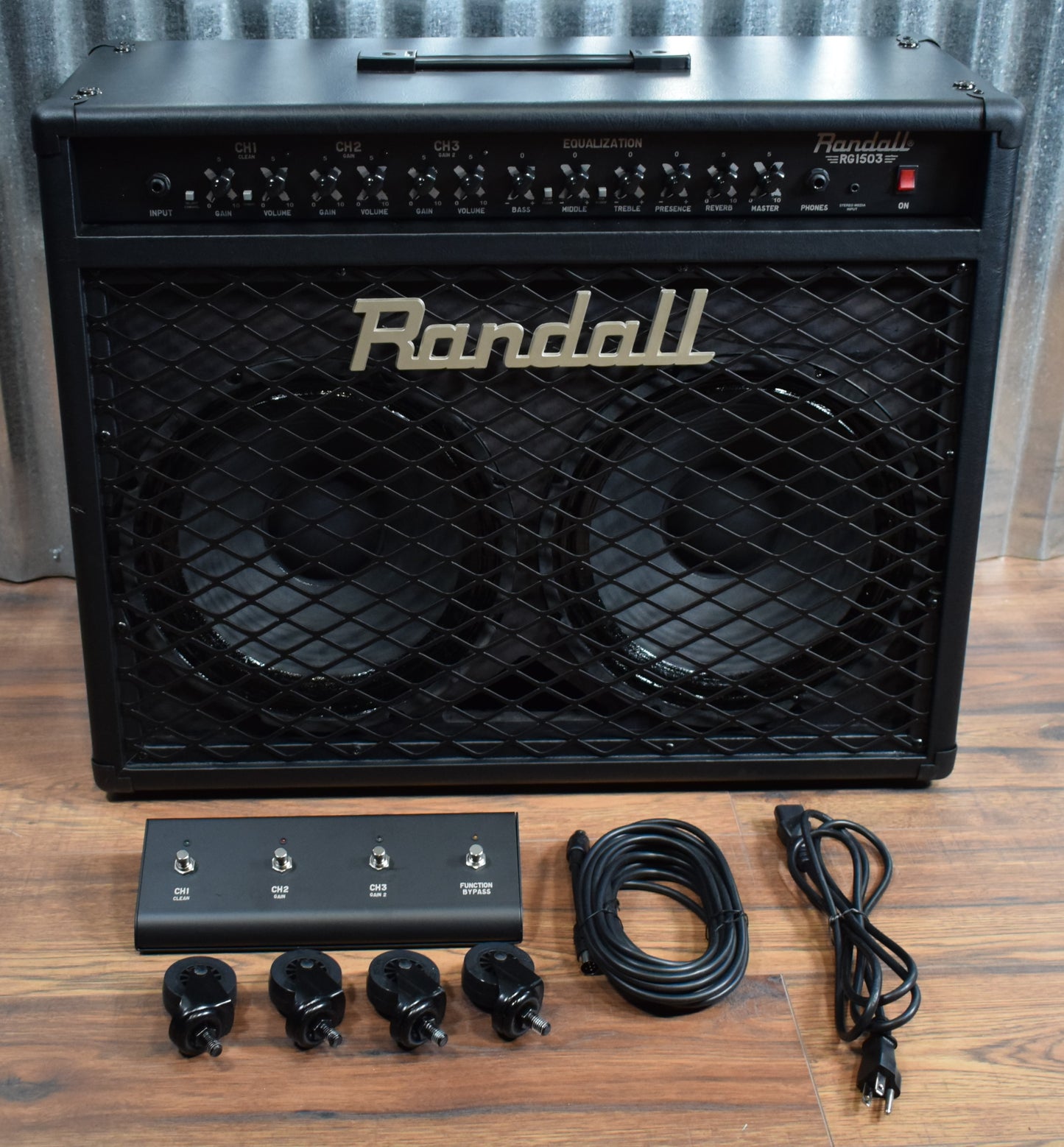 Randall Amplifiers RG1503-212 2x12" 3 Channel 150 Watt Solid State Guitar Combo Amp Used