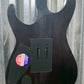 ESP LTD MH-401FR Quilt See Thru Black Guitar LMH401FRQMSTBLK #0417