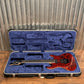 Vola Ares FR FM Tribal Red Gloss Guitar & Case #4343 Demo