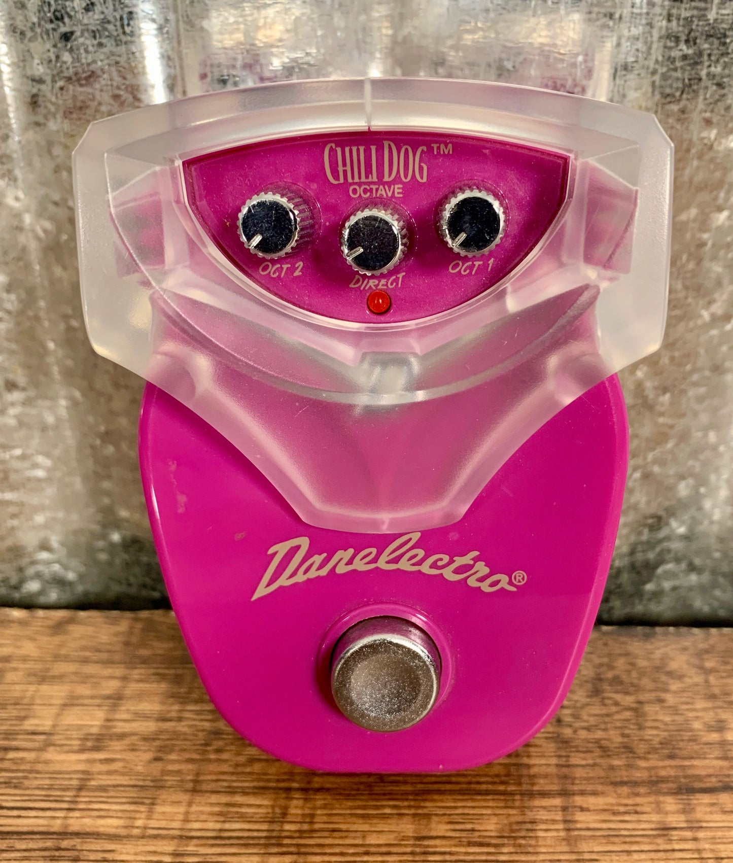 Danelectro Food Series DJ-12 Chili Dog Octave Guitar Effect Pedal Used