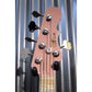 G&L Guitars USA JB5 5 String Jazz Bass JB Shell Pink & Case JB-5 2018 #1008