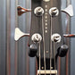 Reverend Guitars Dub King 4 String Semi Hollow Bass Rock Orange & Two Tone Case