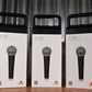 Behringer SL84C Dynamic Cardioid Handheld Vocal Microphone 3 Pack Bundle
