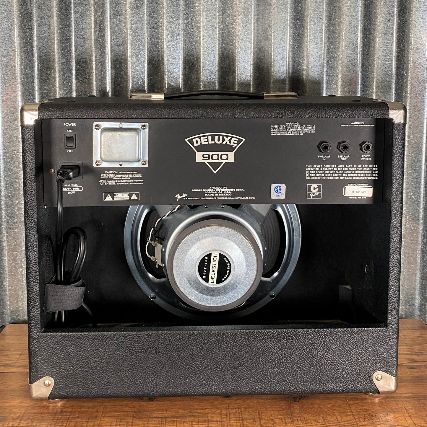 Fender Deluxe 900 DSP Two Channel 90 Watt 1x12" Modeling Guitar Combo Amplifier Used