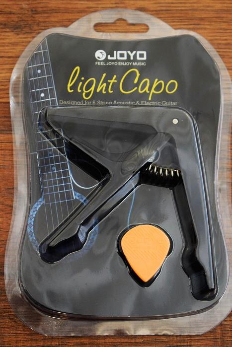 Joyo JCP-01 Light Capo 6 String Acoustic or Electric Guitar Capo Black