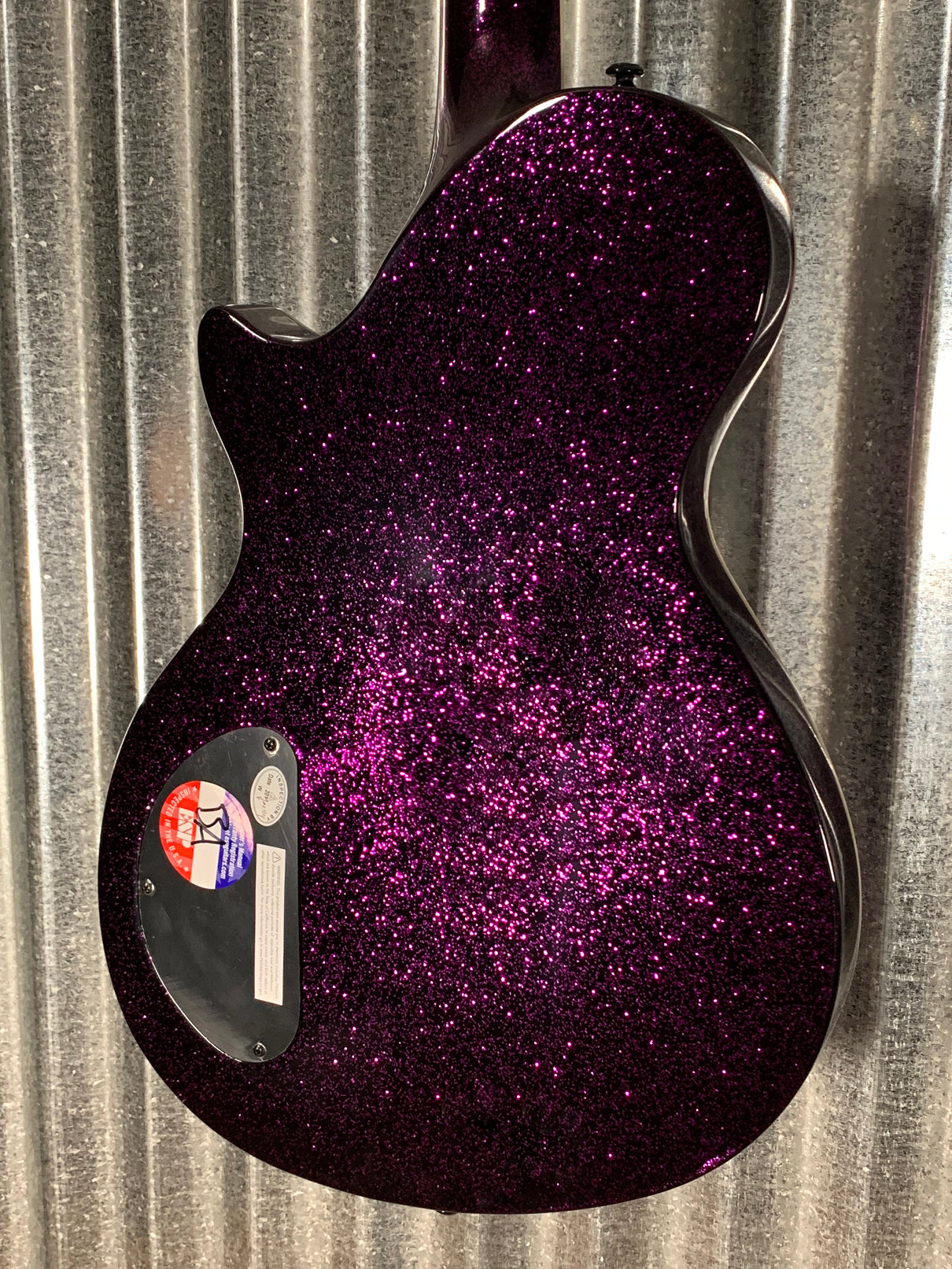 ESP LTD Xtone PS-1000 Purple Sparkle Semi Hollow Guitar & Case XPS1000PSP #1786