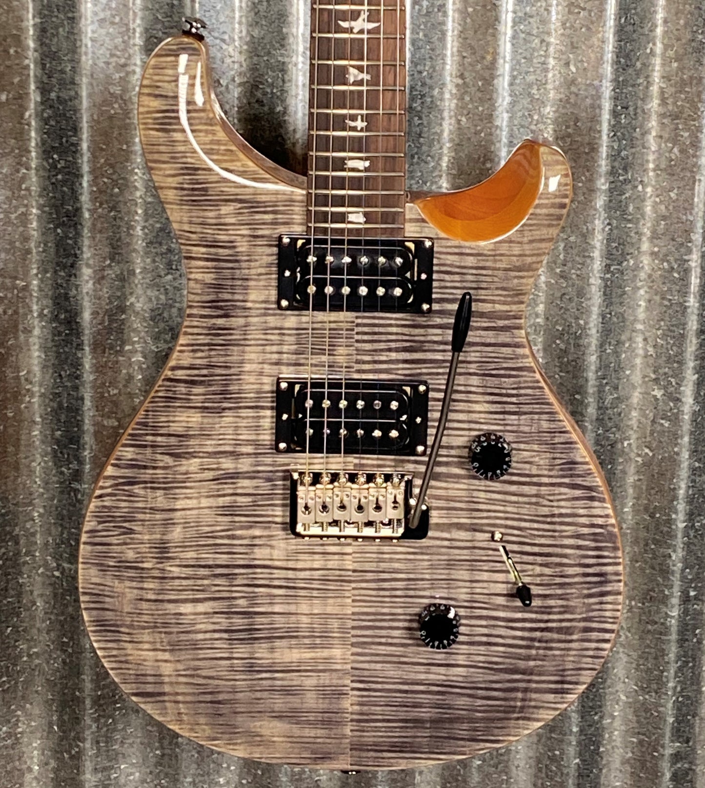 PRS Paul Reed Smith SE Custom 24 Charcoal Guitar & Bag #3108