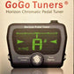 GOGO Tuners Horizon Big Screen Chromatic Guitar Tuner Pedal Black