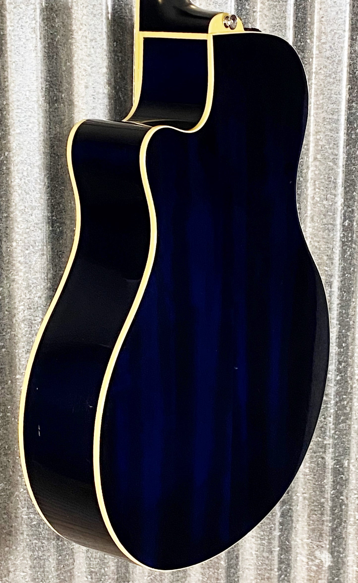 Yamaha APX500III Oriental Blue Thinline Cutaway Acoustic Electric Guitar #1861 Used