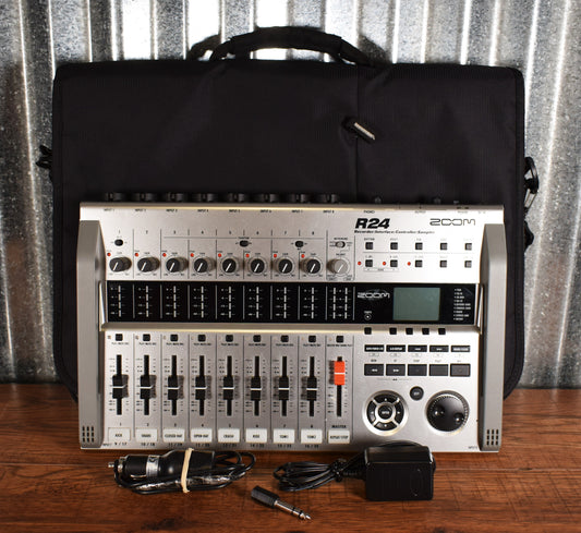 Zoom R24 Recorder Interface Controller Sampler Used