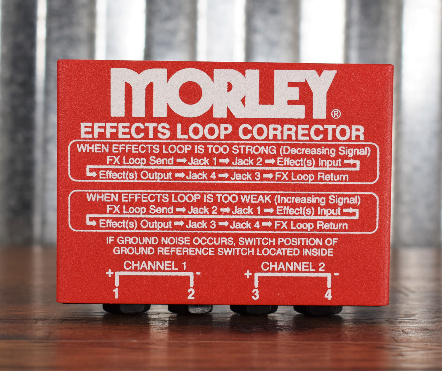 Morley ELC Effects Loop Corrector Guitar Effect Pedal
