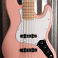 G&L USA JB-5 5 String Jazz Bass Shell Pink & Case 2020 JB5 #9111