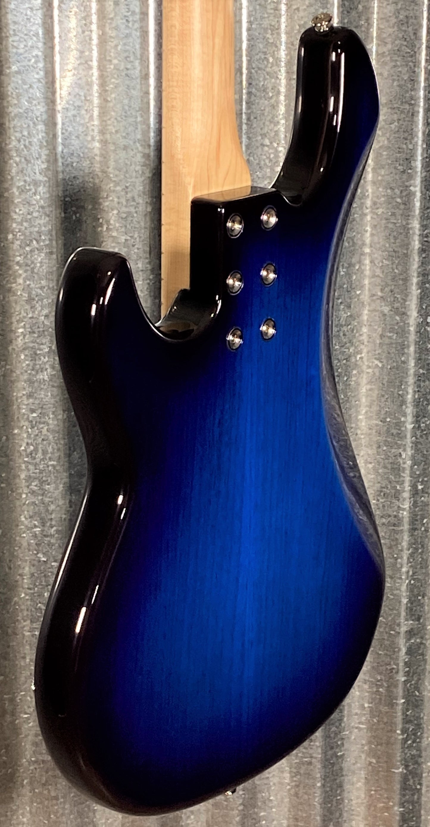 G&L USA LB-100 Blueburst 4 String Bass & Case #6294