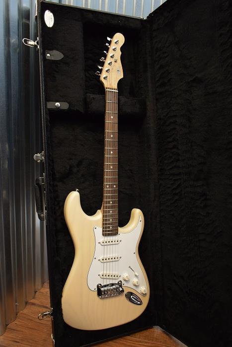G&L Guitars USA Legacy Blonde Frost Electric Guitar & Case #7754