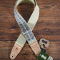 Levy's MH8P-007 2" Hemp Vegan Guitar Bass Strap Berry And Taupe