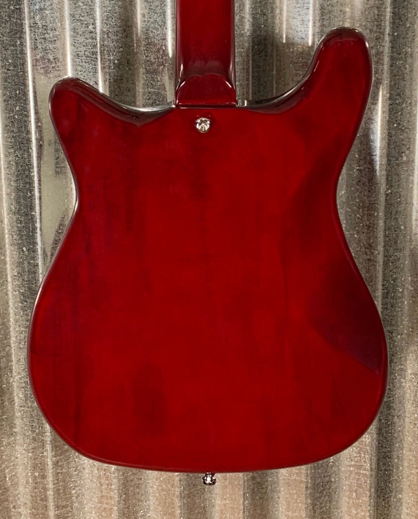 Eastwood Newport 4 String Short Scale Bass Cherry & Bag