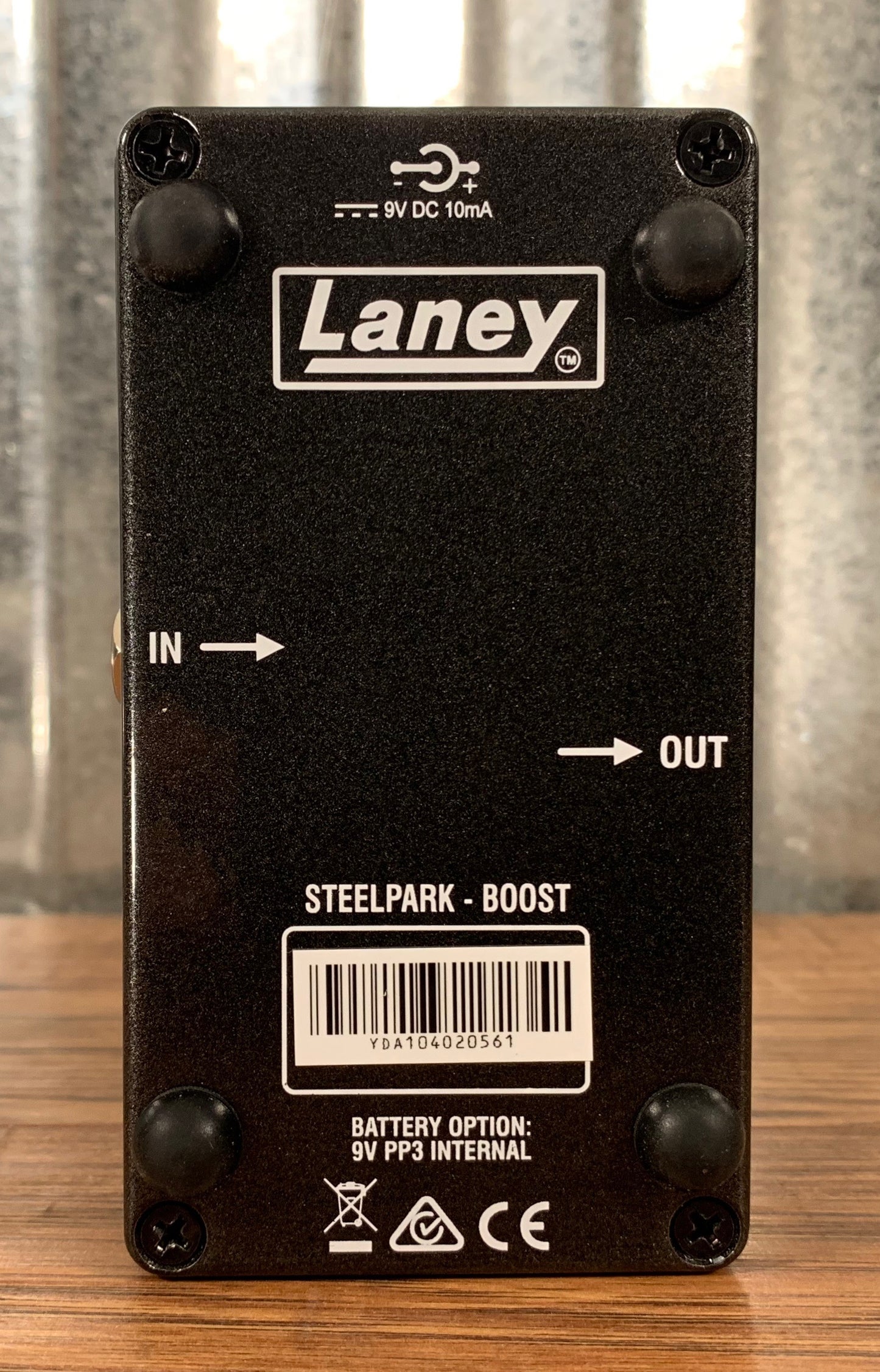 Laney Black Country Customs Steelpark Boost Guitar Effect Pedal BCC-Steel Park