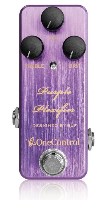 One Control BJF Purple Plexifier Distortion Guitar Effect Pedal