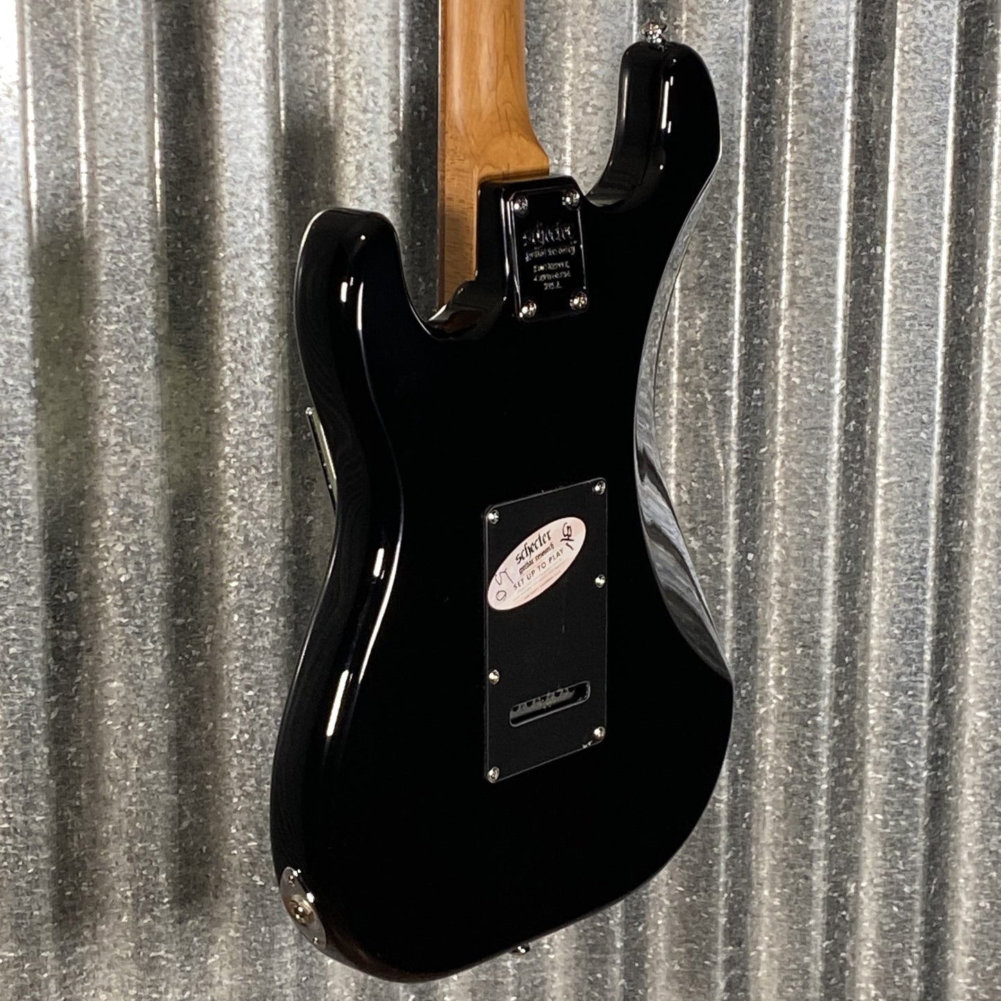 Schecter Nick Johnston Traditional Black Guitar #0831