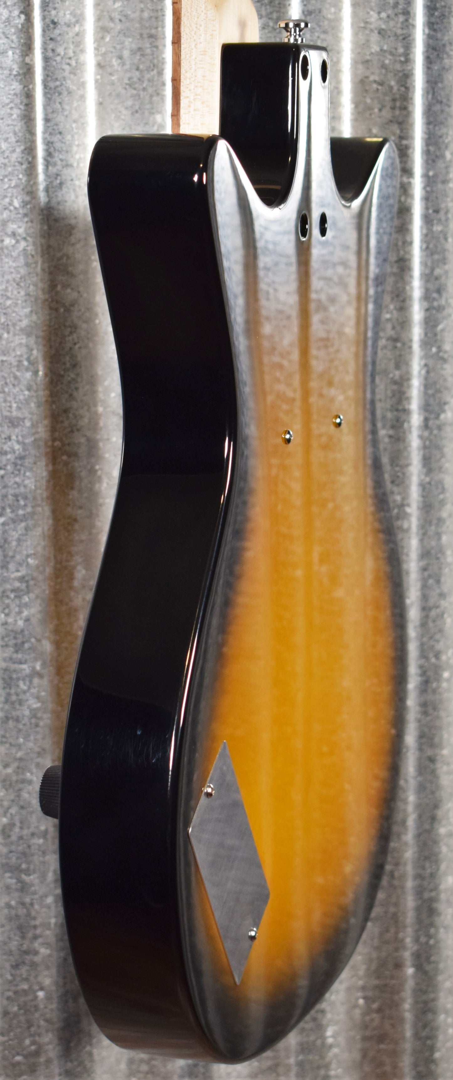 Danelectro Convertible Tobacco Sunburst Vintage Style Acoustic Electric Guitar #9504 Demo