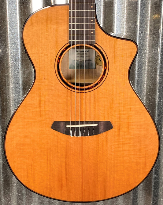 Breedlove Pursuit Exotic S Concert Nylon CE Cedar Acoustic Electric Guitar PSCN01NCERCMY #0753