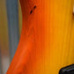 G&L Tribute M-2000 4 String Bass Honeyburst 3 Band Active EQ & Case M2000 #0443