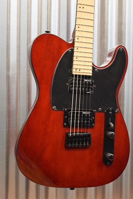 ESP LTD TE-200 Maple See Through Black Cherry T Style Electric Guitar & Case #14