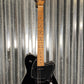 Reverend Double Agent OG Midnight Black Guitar #0978 B Stock