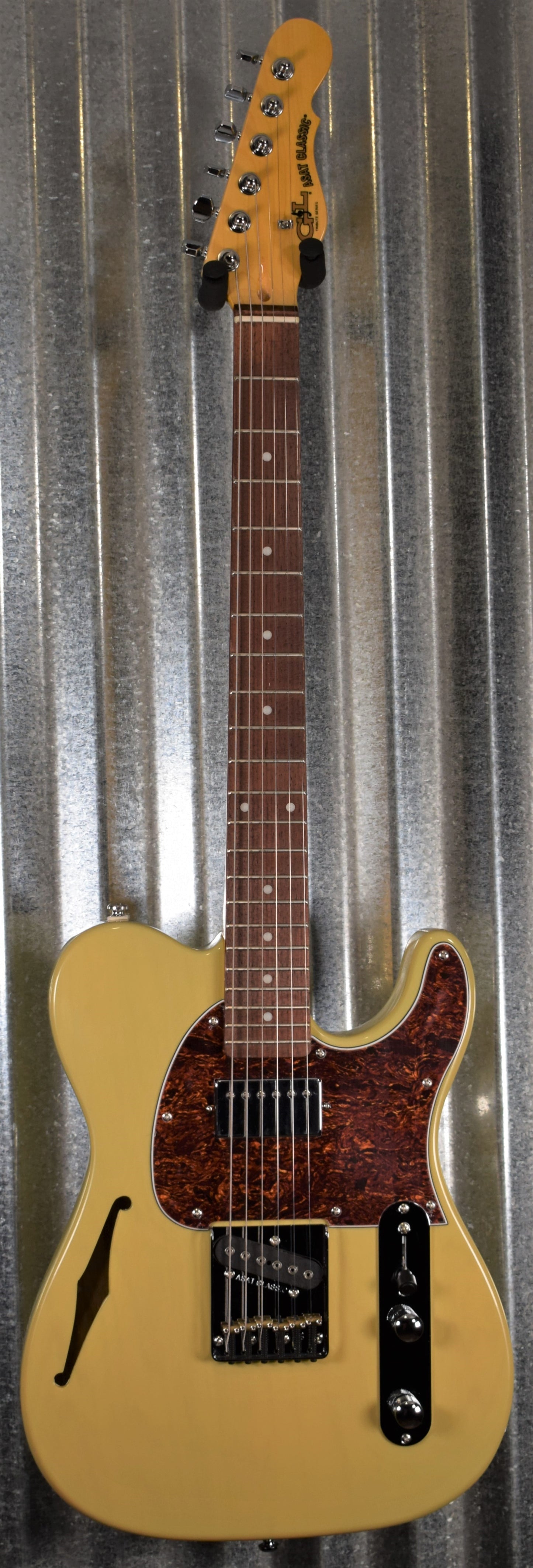 G&L Tribute ASAT Classic Bluesboy Blonde Guitar #3289 Demo